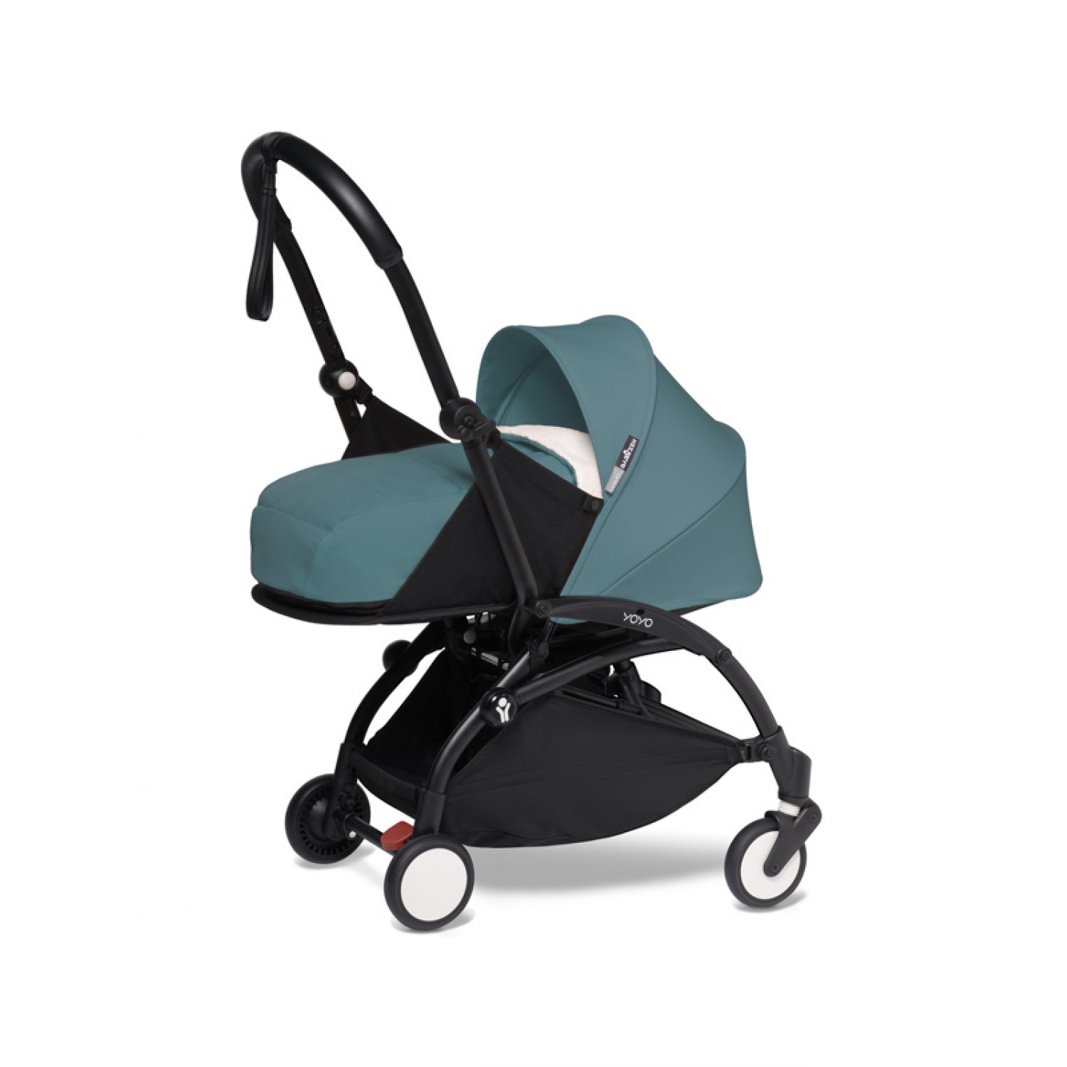 BABYZEN stroller YOYO2 0+ | Black Chassis Aqua